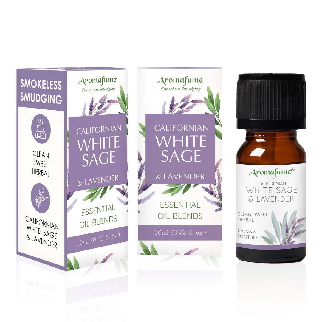 White Sage & Lavender Diffuser Oil | White Sage and Lavender Oil   Aromafume  Aromafume - USA