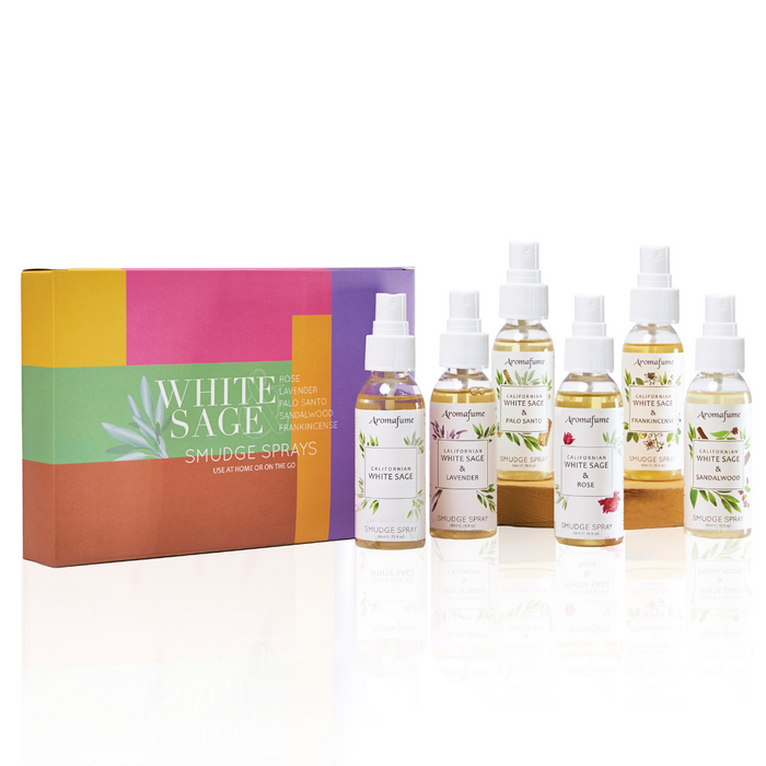 White Sage Smudge Spray Gift Set