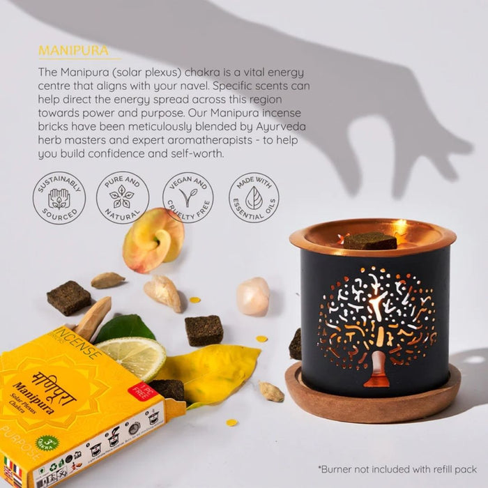 3rd - Solar Plexus Incense Bricks Refill Pack