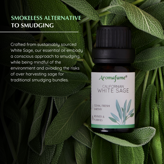 White Sage, Lavender & White Sage, Rose & White Sage Essential Oil Diffuser Blend