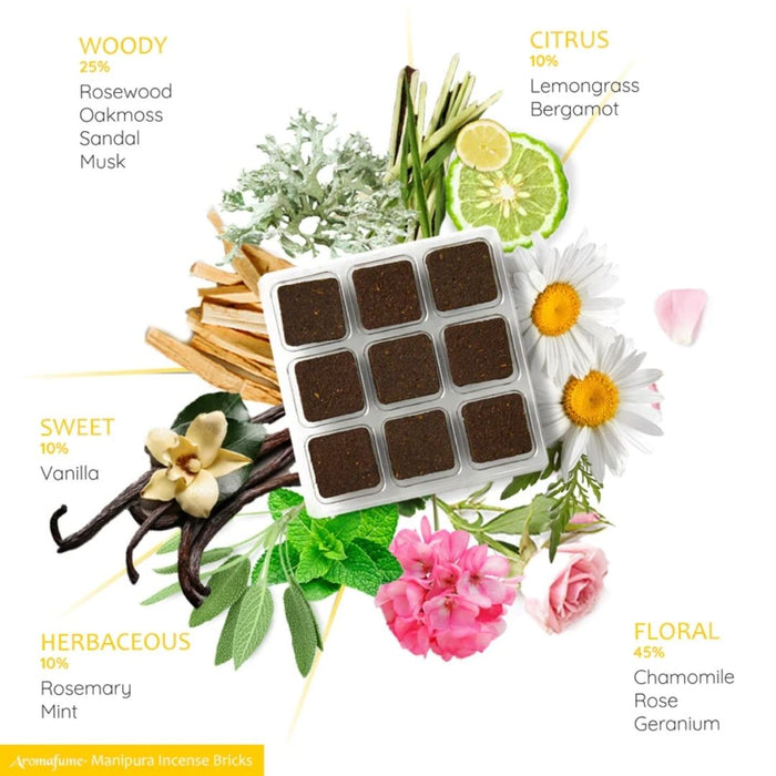 3rd - Solar Plexus Incense Bricks Refill Pack