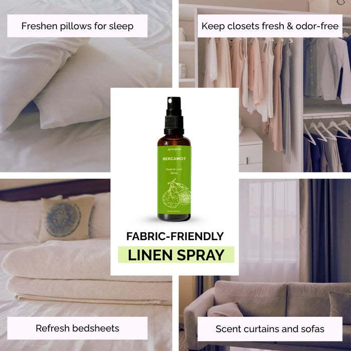 Bergamot Natural Room & Linen Spray