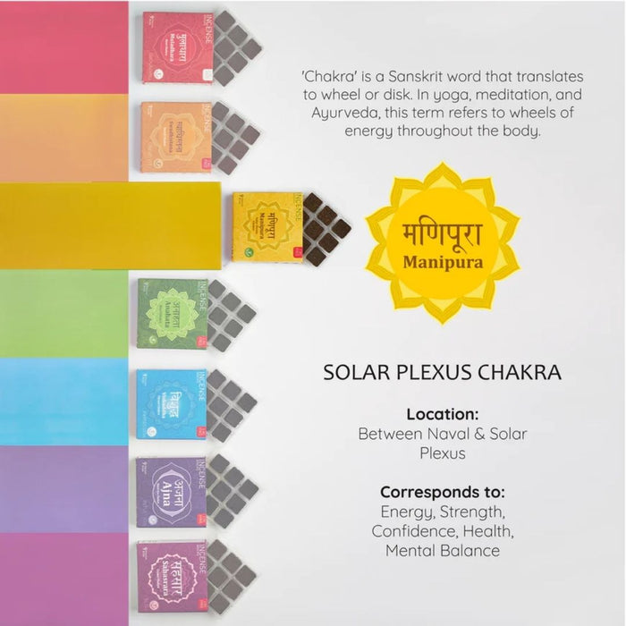 3rd - Solar Plexus Incense Bricks Refill Pack