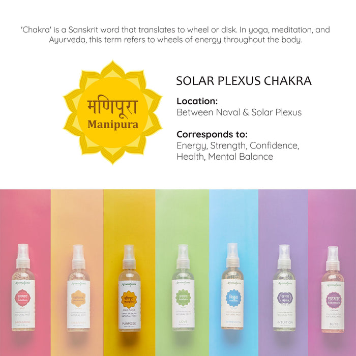 3rd - Solar Plexus Natural Mist