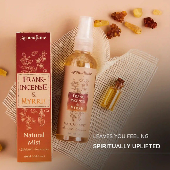 Spray Frankincense & Myrrh Mist will leave you spiritually uplifted