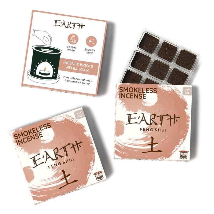 Earth Element- Incense Bricks Refill Pack