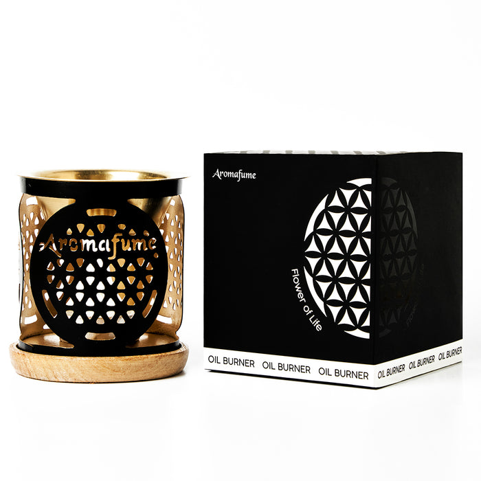 Flower of Life Oil Burner