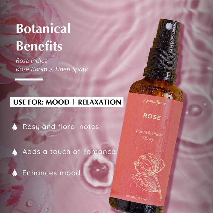 Rose Natural Room & Linen Spray