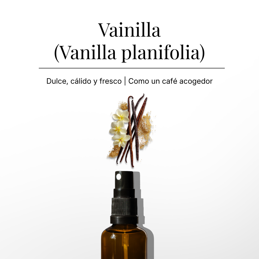 Spray Natural de Vainilla para Habitaciones y Ropa de Cama