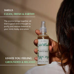 Sage smudge spray to purify your mind, body and place and to restore balance your space