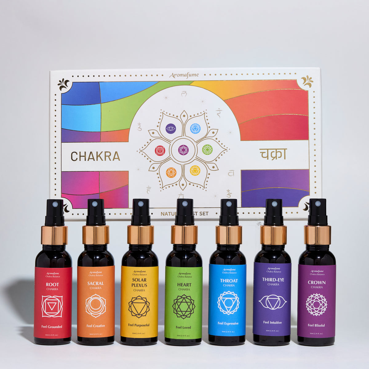 7 Chakra Natural Mist Gift Set