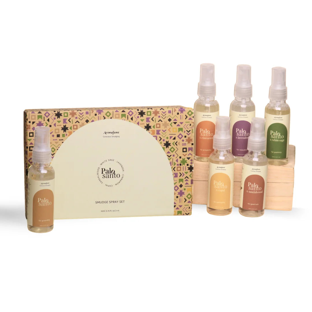 Palo Santo Smudge Spray 6-Piece Gift Set | Aromafume US – Aromafume - USA