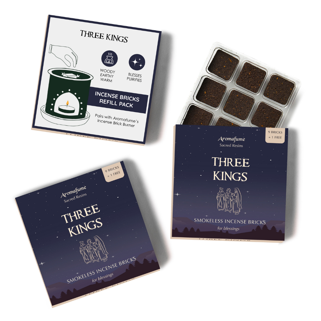 Three Kings Incense Brick Refill Pack