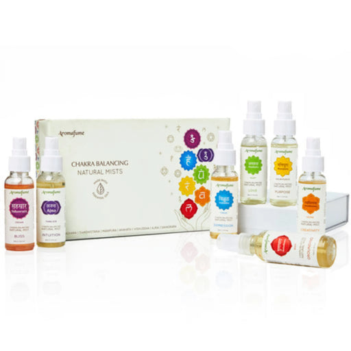 Root, Sacral, Solar Plexus, Heart, Throat, Third Eye, Crown Chakra Natural Mist