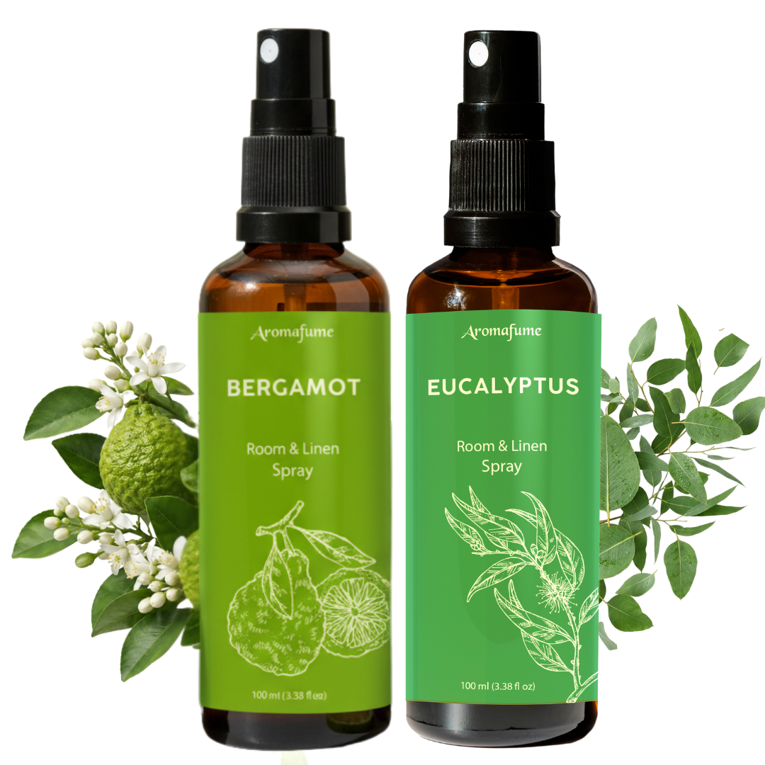 Vaporisateur d'ambiance et de linge Eucalyptus + Bergamote