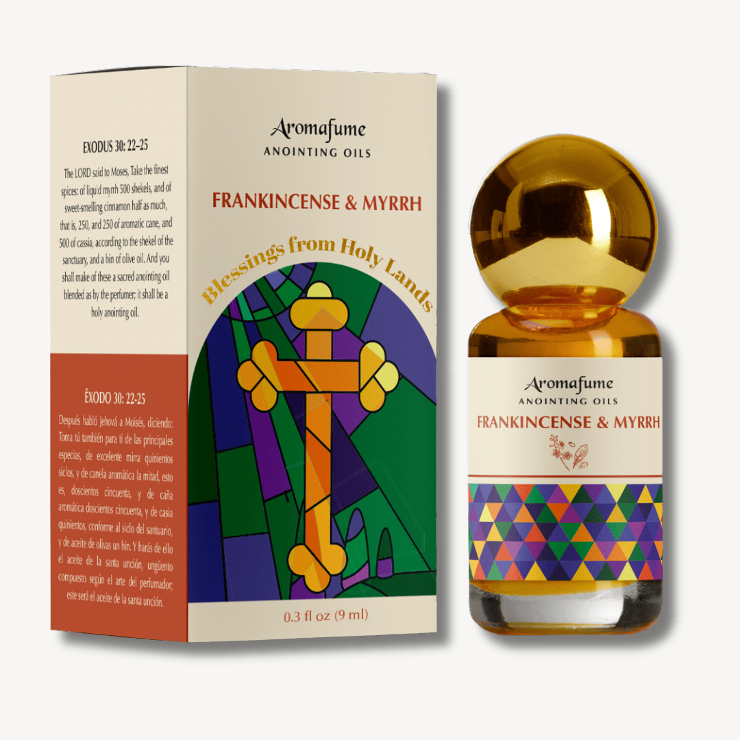 Huile d'onction Oliban et Myrrhe