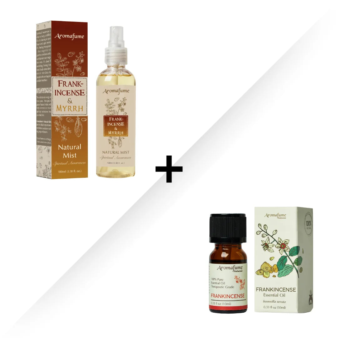 Frankincense & Myrrh Mist and Frankincense Pure Essential Oil