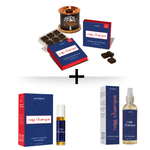 Free Spirit Nag Champa Wellness Kit:

- Nag Champa Incense Brick & Burner
- Nag Champa Essential Oil Roll On
- Nag Champa Natural Mist