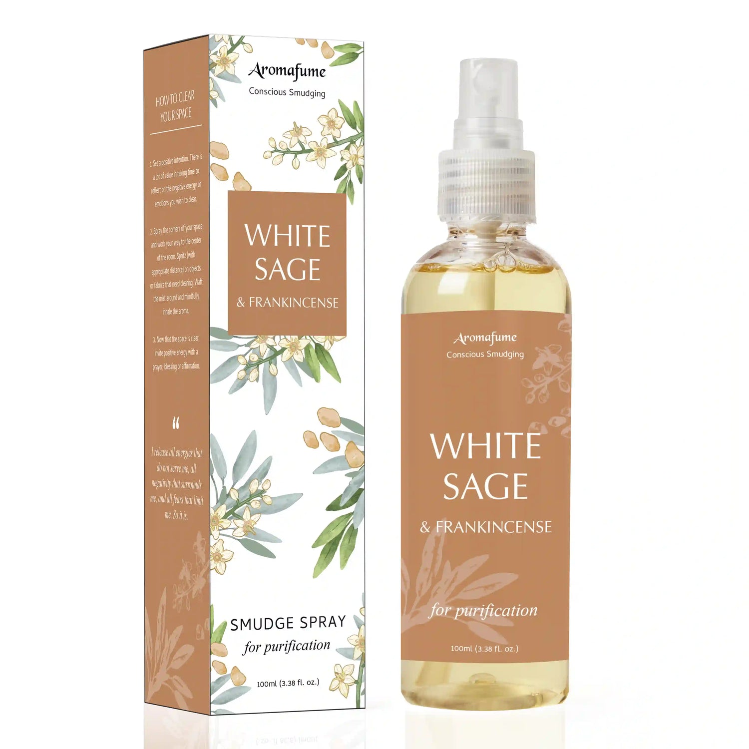 White Sage & Frankincense Smudge Spray