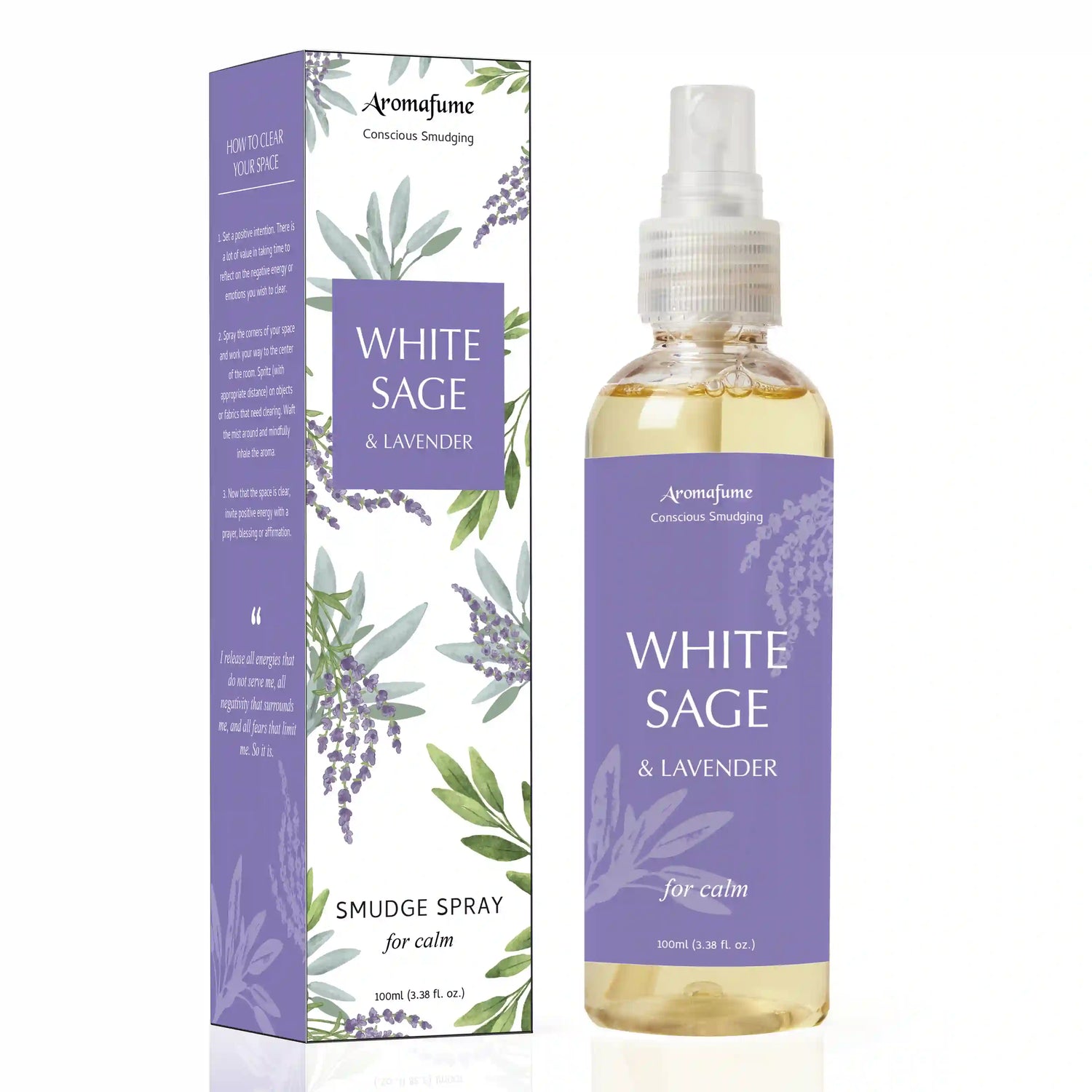 White Sage & Lavender Smudge Spray
