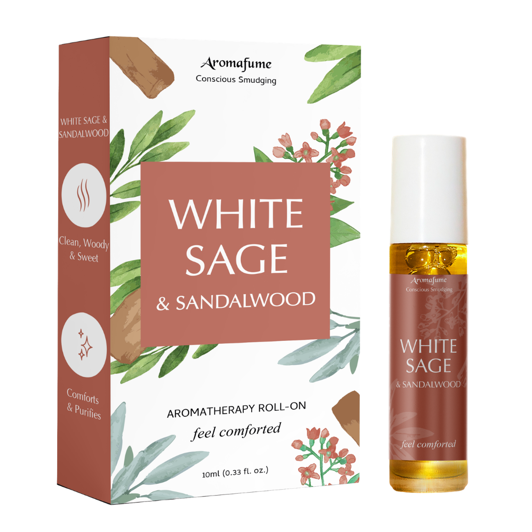 Roll-on Sauge Blanche et Bois de Santal