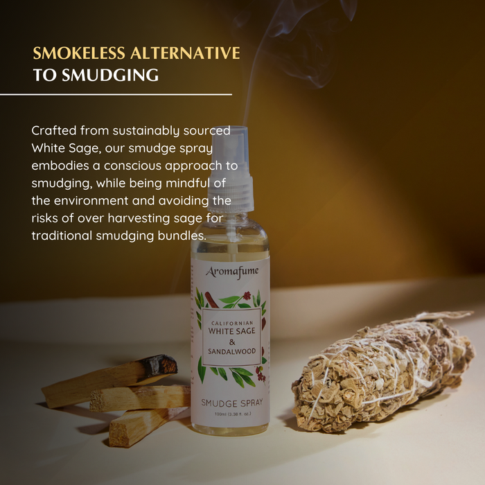 White Sage & Sandalwood Smudge Spray