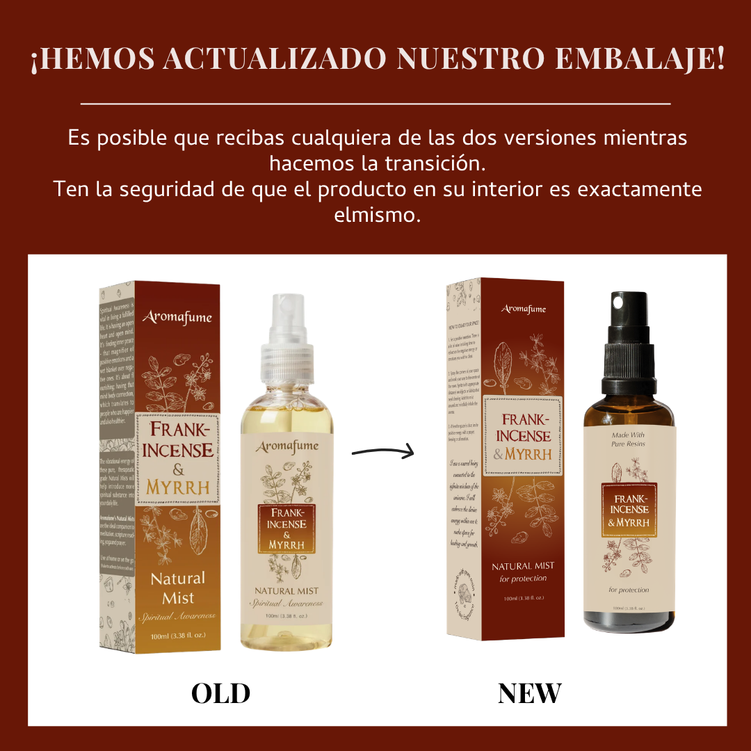 Bruma Natural de Incienso y Mirra