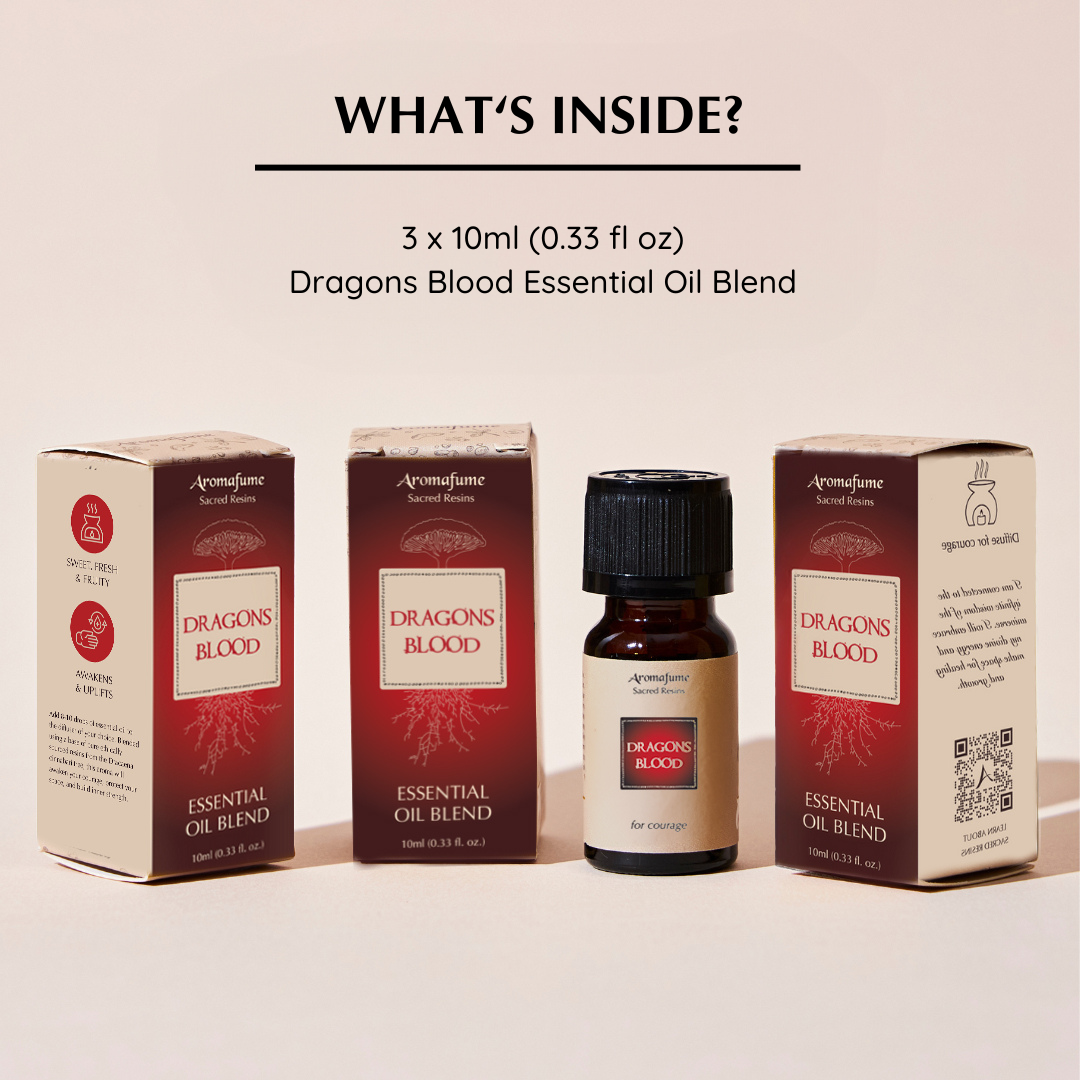Soothingincenses Dragon Blood Essential Oil – 100% Pure & Natural, Undiluted, Uncut, Made In India