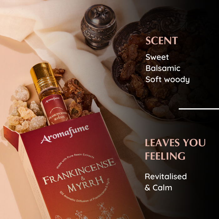 Frankincense Myrrh Roll-on — Aromafume USA - Main Image