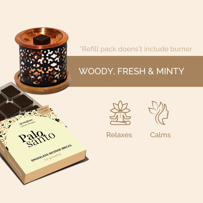 Palo Santo Incense Bricks Refill Pack