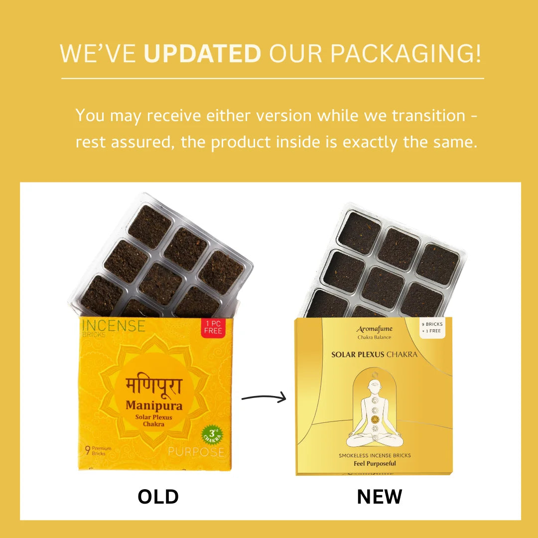 3rd - Solar Plexus Incense Bricks Refill Pack