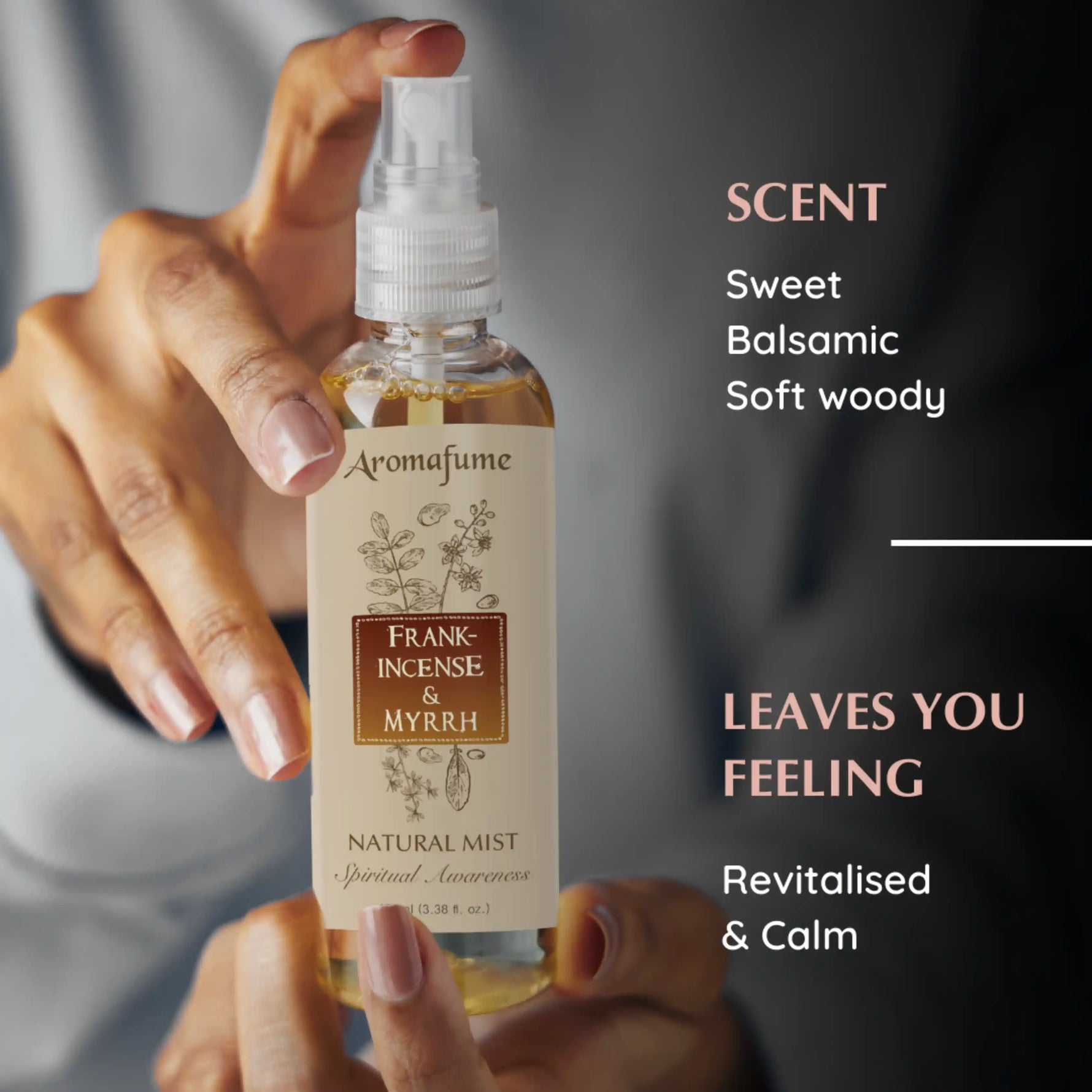 Ideal for - Frankincense & Myrrh leaves you feeling relaxed and calm