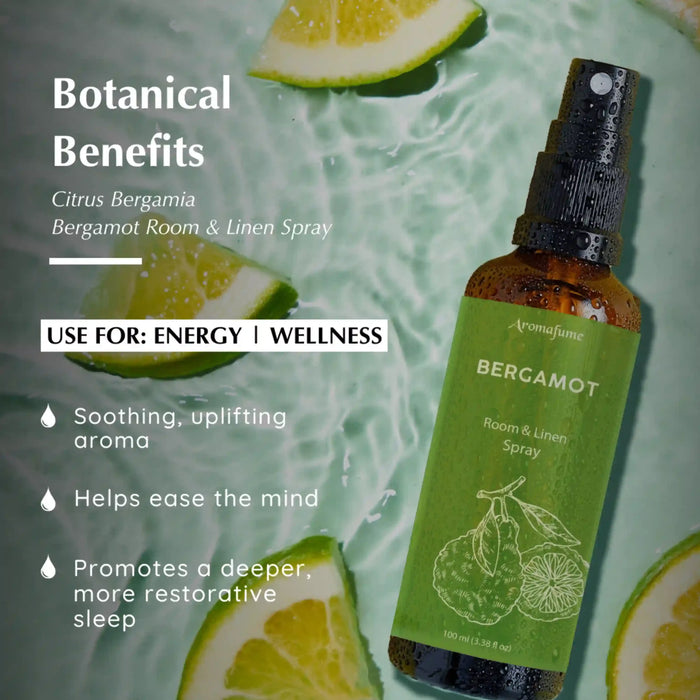 Lavender & Bergamot Room and Linen Natural Mist Duo