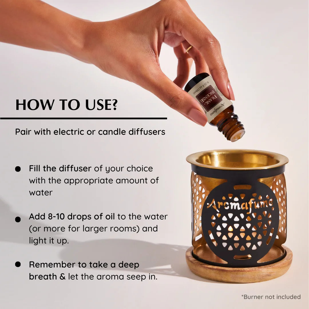 How to use: Diffuse with water to calm the mind, uplift your space, and center your spirit