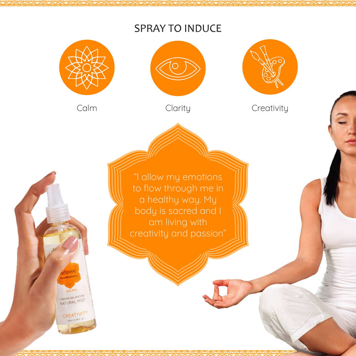 2nd - Sacral Chakra Natural Mist