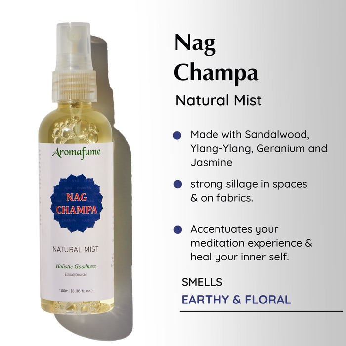 Nag Champa Mist & Essential Oil Wellness Kit