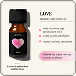 The Love Oil fills your space with warmth, strengthens bonds, and helps you manifest deep emotional connections