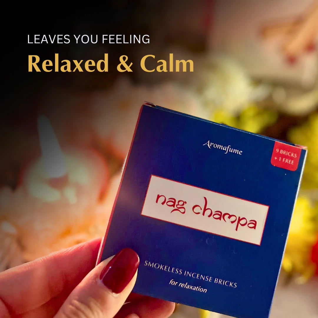 Nag Champa - Leaves you feeling relaxed & calm