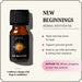 Manifest new ventures & fresh starts with New Beginnings Oil, infused with palo santo & copal for renewal & clarity.