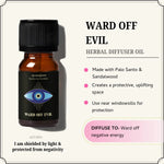 The Ward Off Evil Oil shields your space from negativity, promotes energetic cleansing, and offers spiritual protection