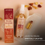 Spray Frankincense & Myrrh Mist will leave you spiritually uplifted