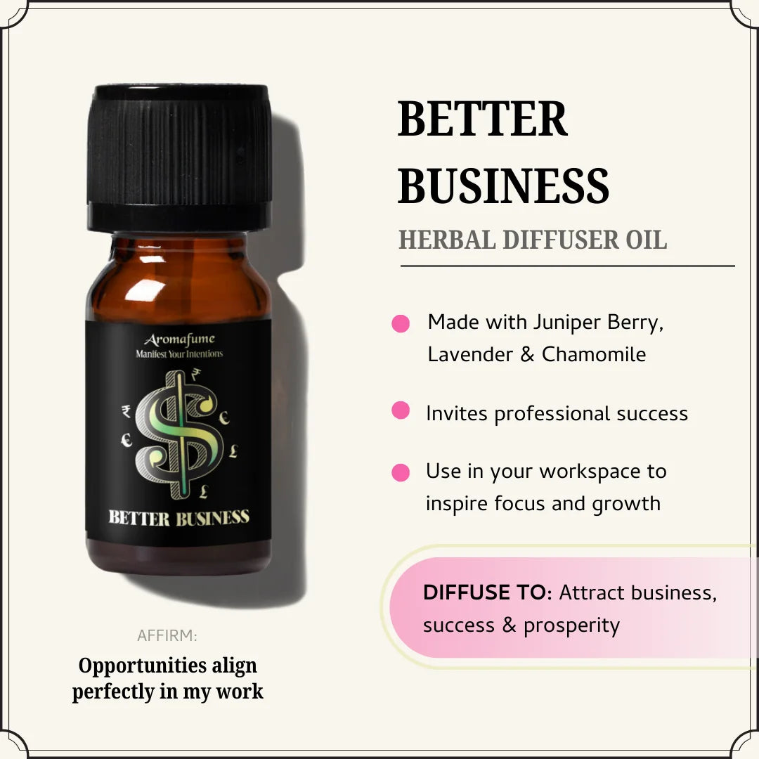 Better Business Oil invites growth, new opportunities, and enhances stability for entrepreneurs & professionals.