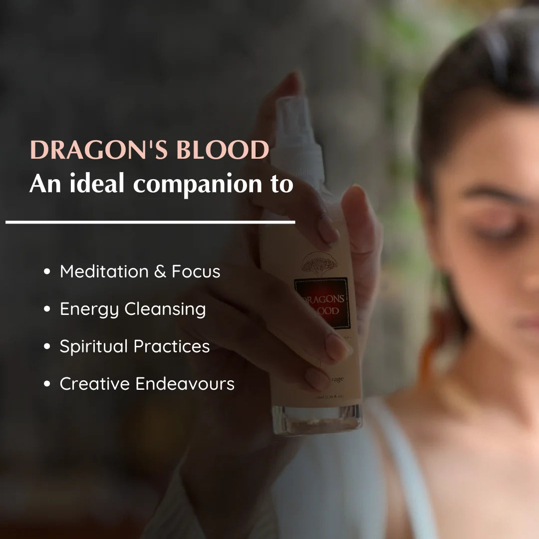 Dragon's Blood is an ideal companion to have focus energy Spiritual practices & Creativity