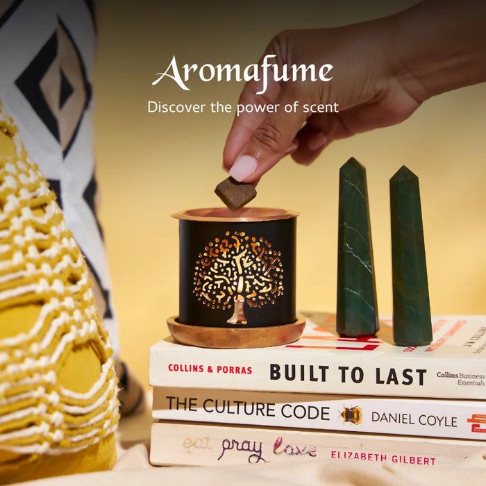 Palo Santo Incense Bricks and Burner Gift Set