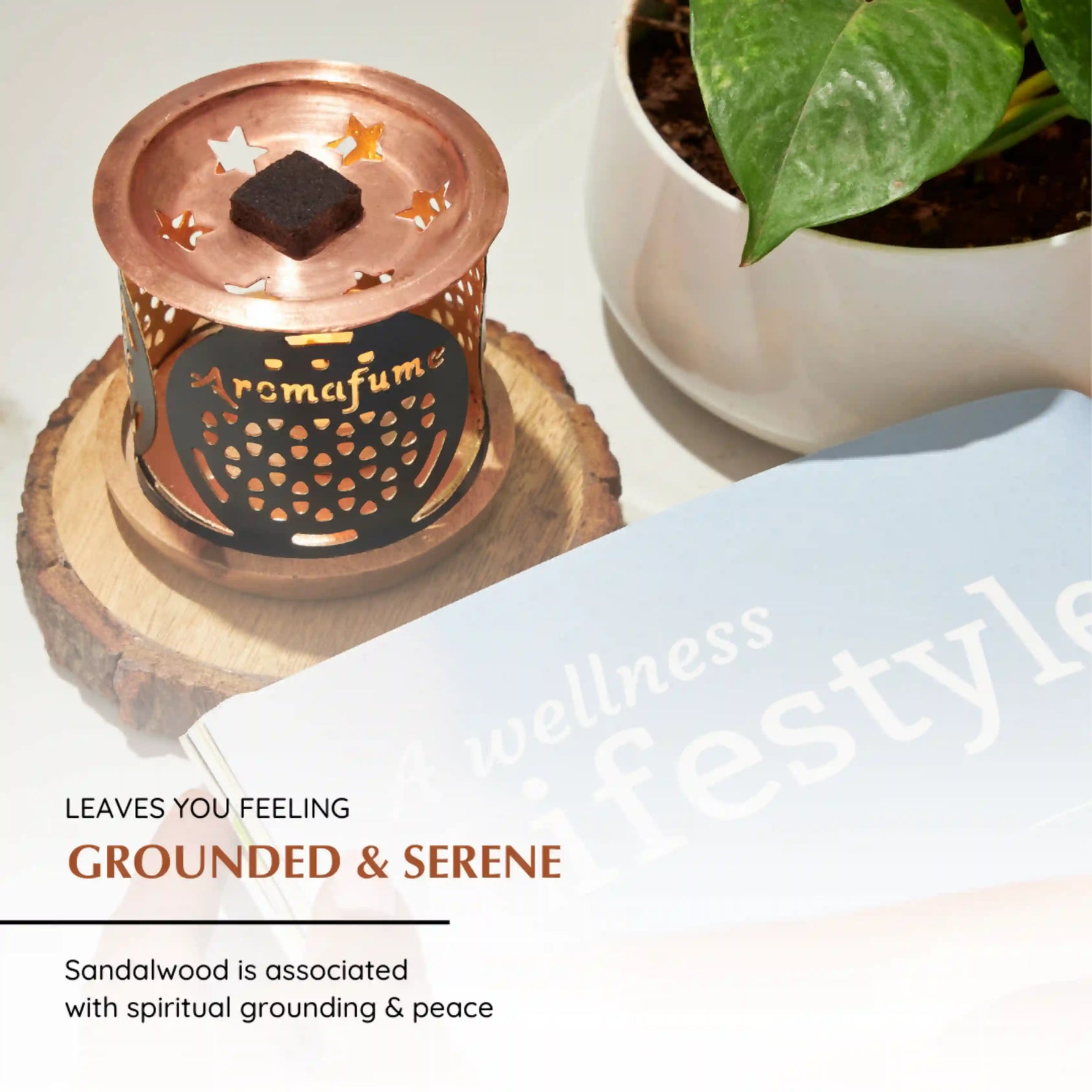 Royal Sandal Incense Bricks will leave you feeling grounded and serene