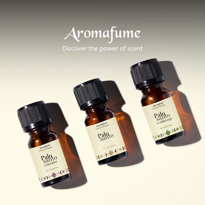 Palo Santo & Cinnamon, Palo Santo & Sandalwood, Palo Santo & Lavender Essential Oil