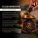 Clear Horizons Oils support clarity, positive shifts & life transitions—perfect for new journeys & goal-setting.