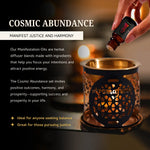 Cosmic Abundance Oils manifest fairness, peace & prosperity—perfect for creating a balanced, abundant life.