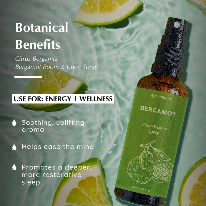 Bergamot Natural Room & Linen Spray