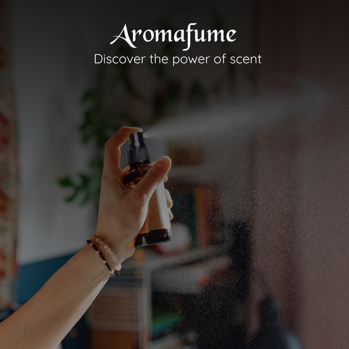 Aromafume Spray Per Ambienti E Biancheria All'arancia, 100 Ml, Con Olio Essenziale Puro, Aromaterapia Rilassante Per Cuscini E Lenzuola